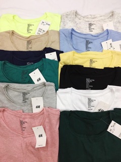 Thun cổ tròn chất 100% cotton