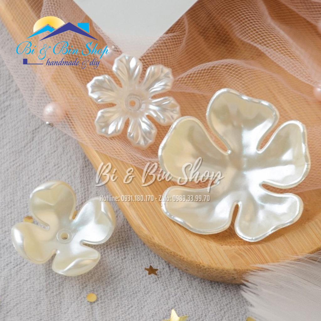 Sỉ Gói 100 Cái Hoa Bèo Làm Trâm Cài Cô Dâu, Làm Cài Áo, Trâm Cài Cổ Trang