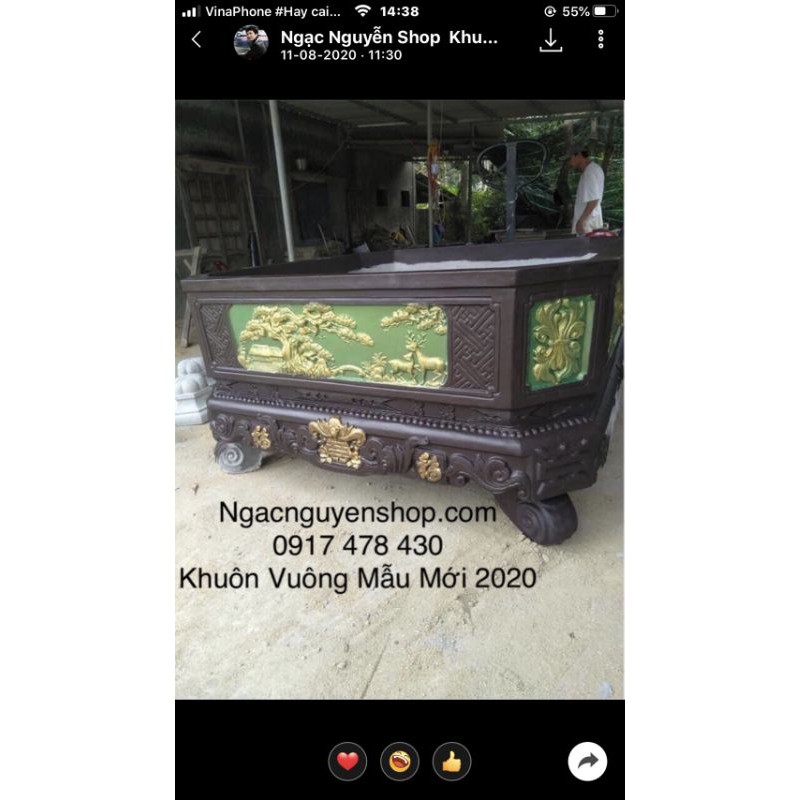 Khuôn chậu vuông rộng 1.4m cao 72 cm Miễn phí vận chuyển toàn quốc