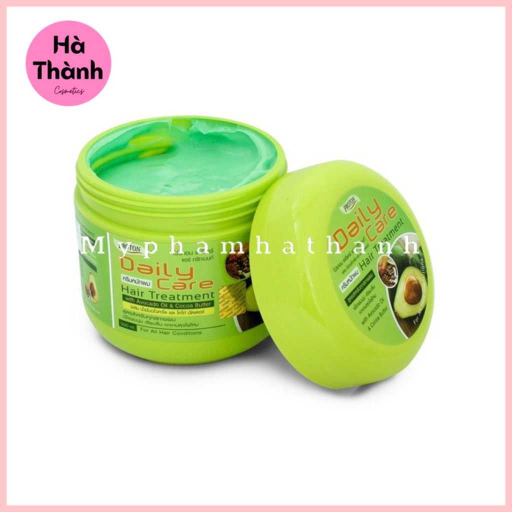 Kem Ủ Tóc Bơ Daily Care Thái Lan Siêu Mềm Mượt Phục Hồi Hư Tổn 500g - HT234