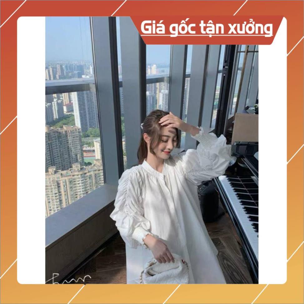 [Chất lượng số 1] [Hàng Chất Lượng] Áo Phom Rộng Dấu Quần Chun Nhún Bo Tay HEGEN (TRẮNG) | BigBuy360 - bigbuy360.vn