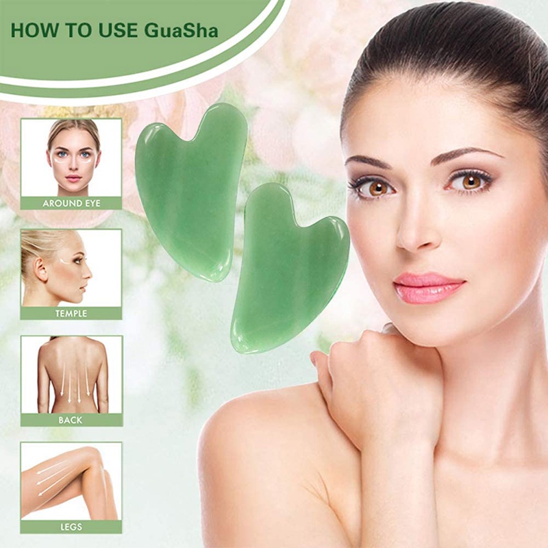 Dụng cụ mát xa bằng đá ngọc bích