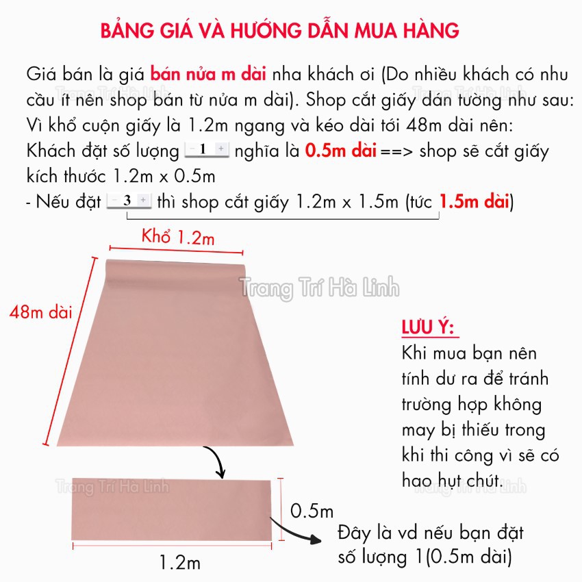 Giấy dán tường trơn vân xước - giấy dán tường phòng ngủ đẹp bóc dán khổ 1.2m