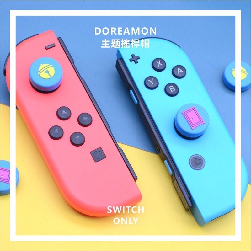 Bộ 4 núm bọc Doraemon cho Analog của Joy-Con - Nintendo Switch