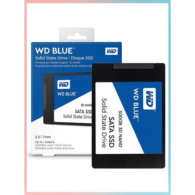 【giao hàng hôm nay>>>3D NAND SATA SSD 1TB Blue 3D NAND Internal PC SSD SATA III 6 Gb/s 2.5"/7mm Up To 560 MB/s 3D NAND SATA SSD