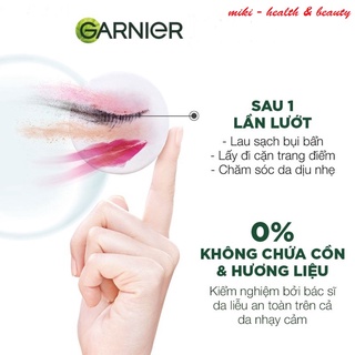 Nước tẩy trang ganier hồng skin active solution micellaire 400ml