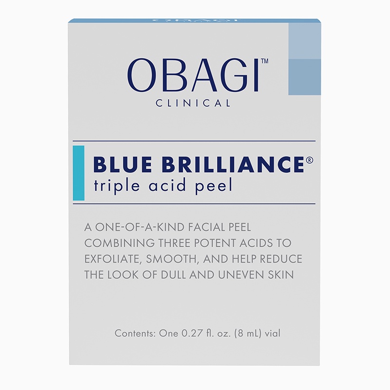 [MINI] Dung dịch peel da tại nhà - Obagi Clinical Blue Brilliance Triple Acid Peel 8ml - Giảm mụn, tái cấu trúc nền da