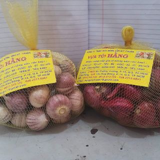 CÔ ĐƠN SIZE TRUNG 0.5KG + HÀNH TÍM VĨNH CHÂU 0.5KG