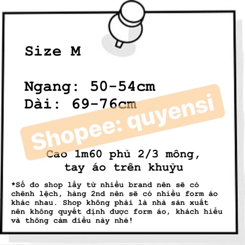 [MẪU SIZE M-1] Áo thun Mỹ loại 1 chọn mẫu qua ảnh, Áo phông Mỹ unisex 2hand hàng tuyển nam nữ giá rẻ (quyensi) | BigBuy360 - bigbuy360.vn