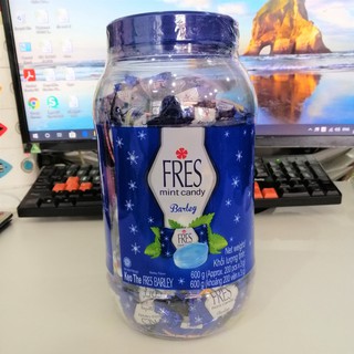 Kẹo The Bạc Hà Lúa Mạch Fres Barley Mint Candy (Hủ 600g)