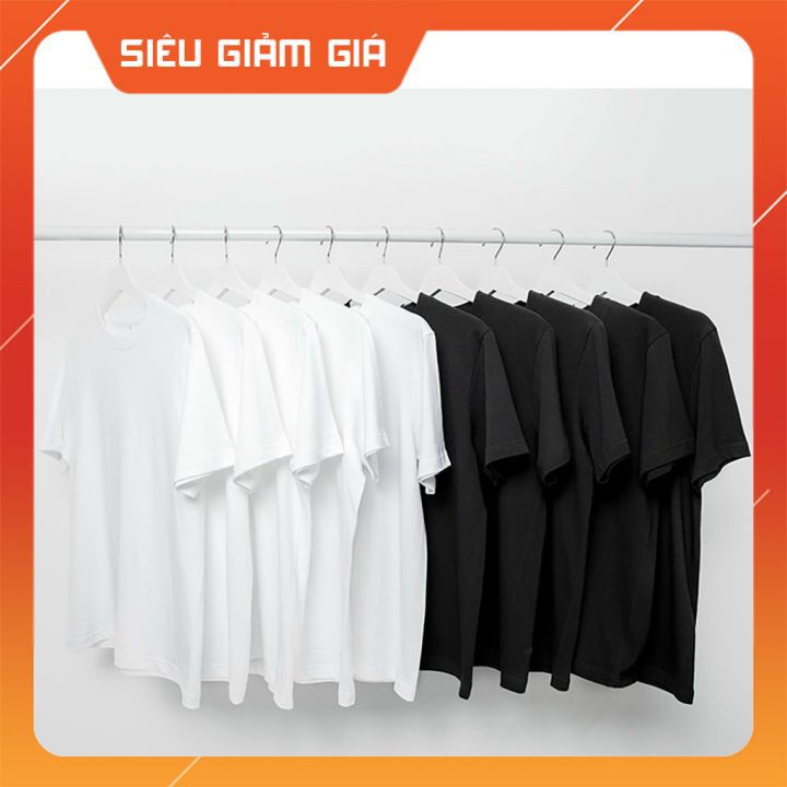 Áo phông JUST-P trắng tay ngắn không cổ giá rẻ