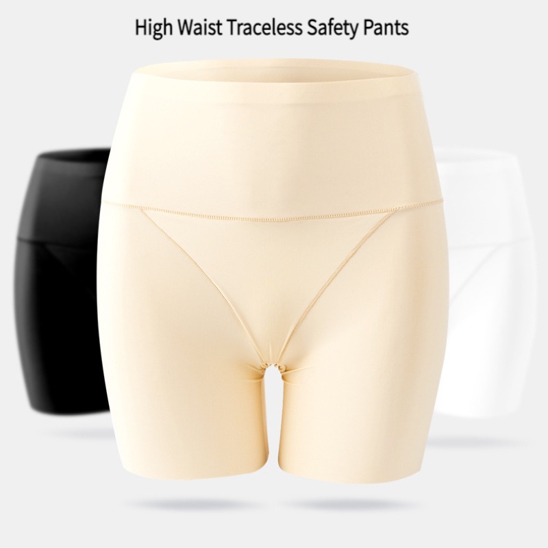 Quần Lót Bảo Hộ Cạp Cao Không Đường May Thoải Mái Cho Nữ