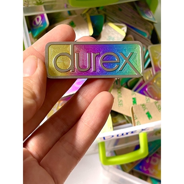 Tem titan chữ durex