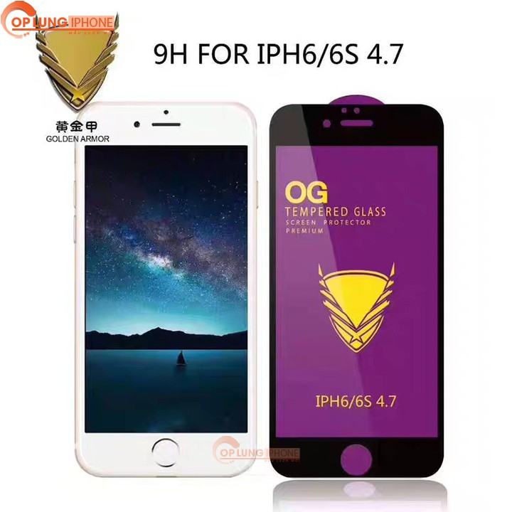 Cường Lực Iphone OG Full Màn 7 Plus / 8 Plus / X / Xr/ Xs Max / 11 / 11 Pro/ 11 Promax / 12 Mini / 12 Promax