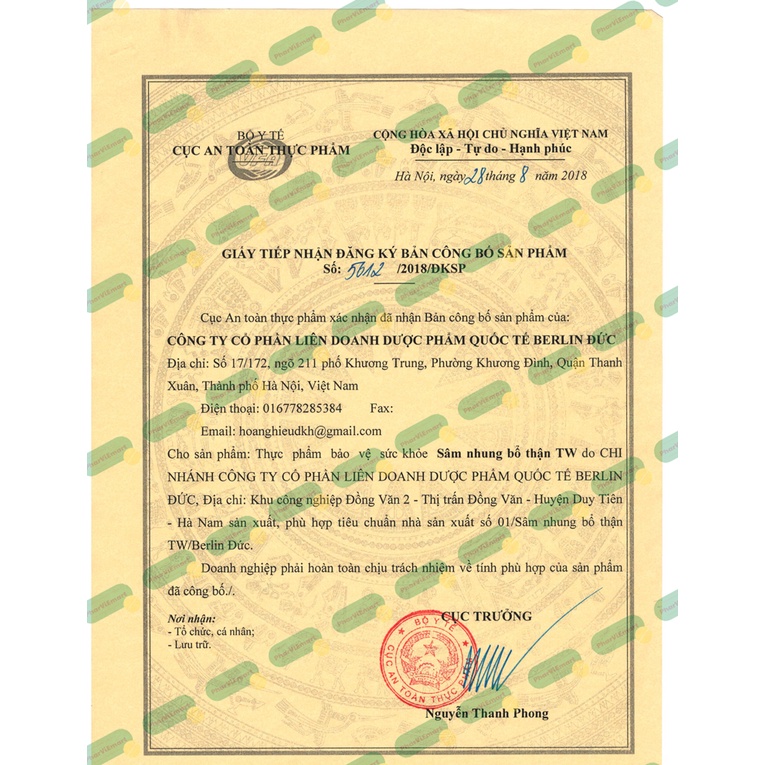 Sâm Nhung Bổ Thận TW Bổ Thận Dưỡng Huyết