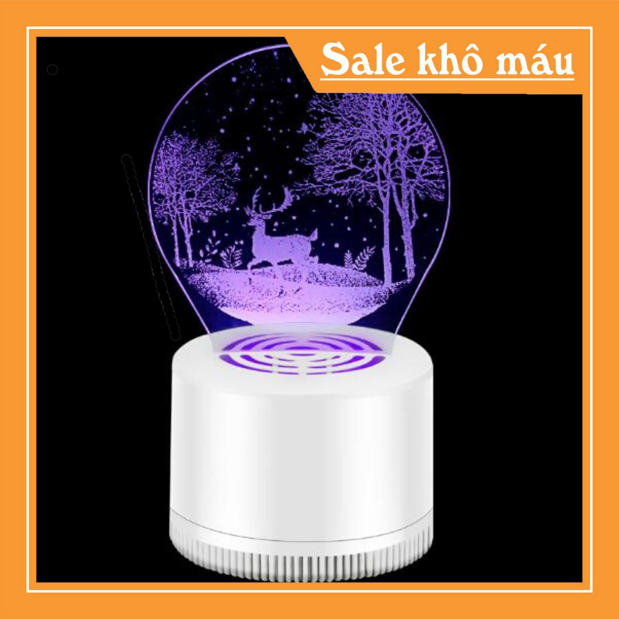 [HÀNG XỊN] Máy Bắt Muỗi Đèn LED Cao Cấp, Thời Trang