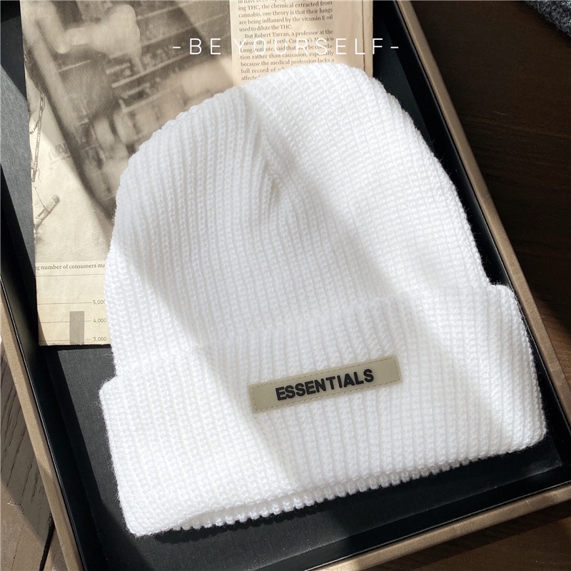 Mũ nón len Essentials beanie unisex nam nữ nhiều màu - ML12