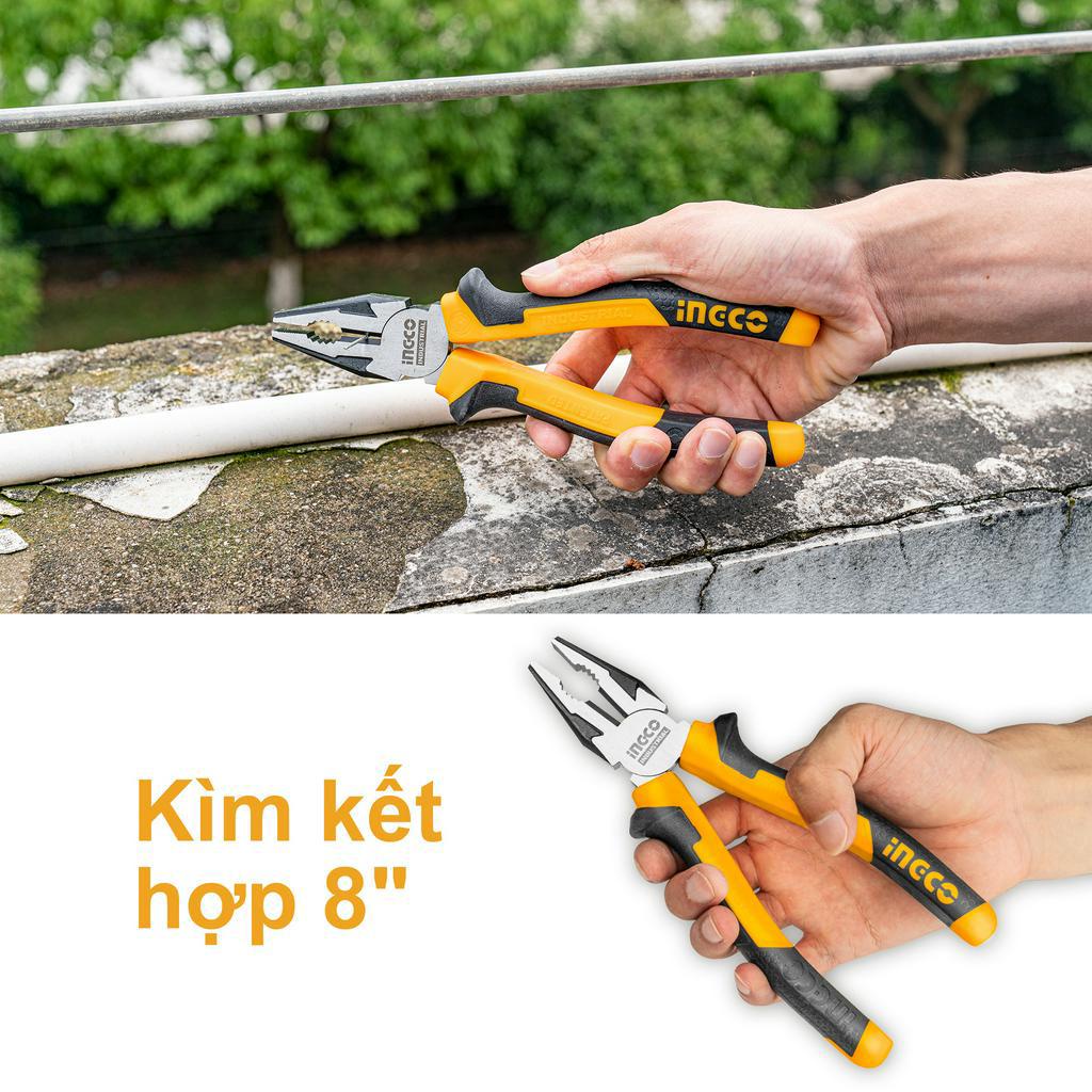 Bộ 3 kìm răng, cắt và nhọn INGCO HKPS28318