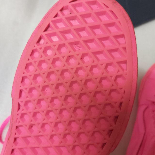 Giày Vans Sk8 Hi real 2nd full pink size 37