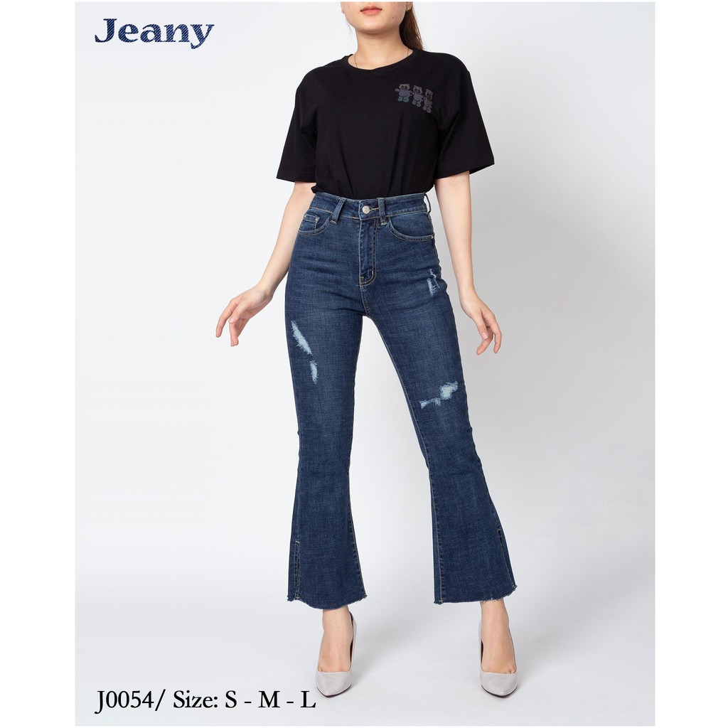 Quần Jean Ống Bass Nữ J0054