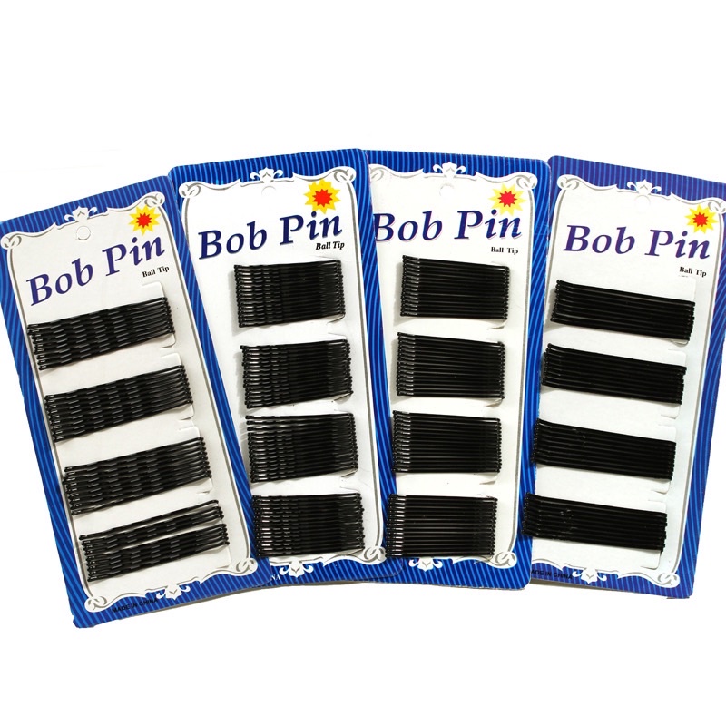 Set 60 cây - 36 cây Kẹp Tăm Đen Bob Pin ghim tóc #C120