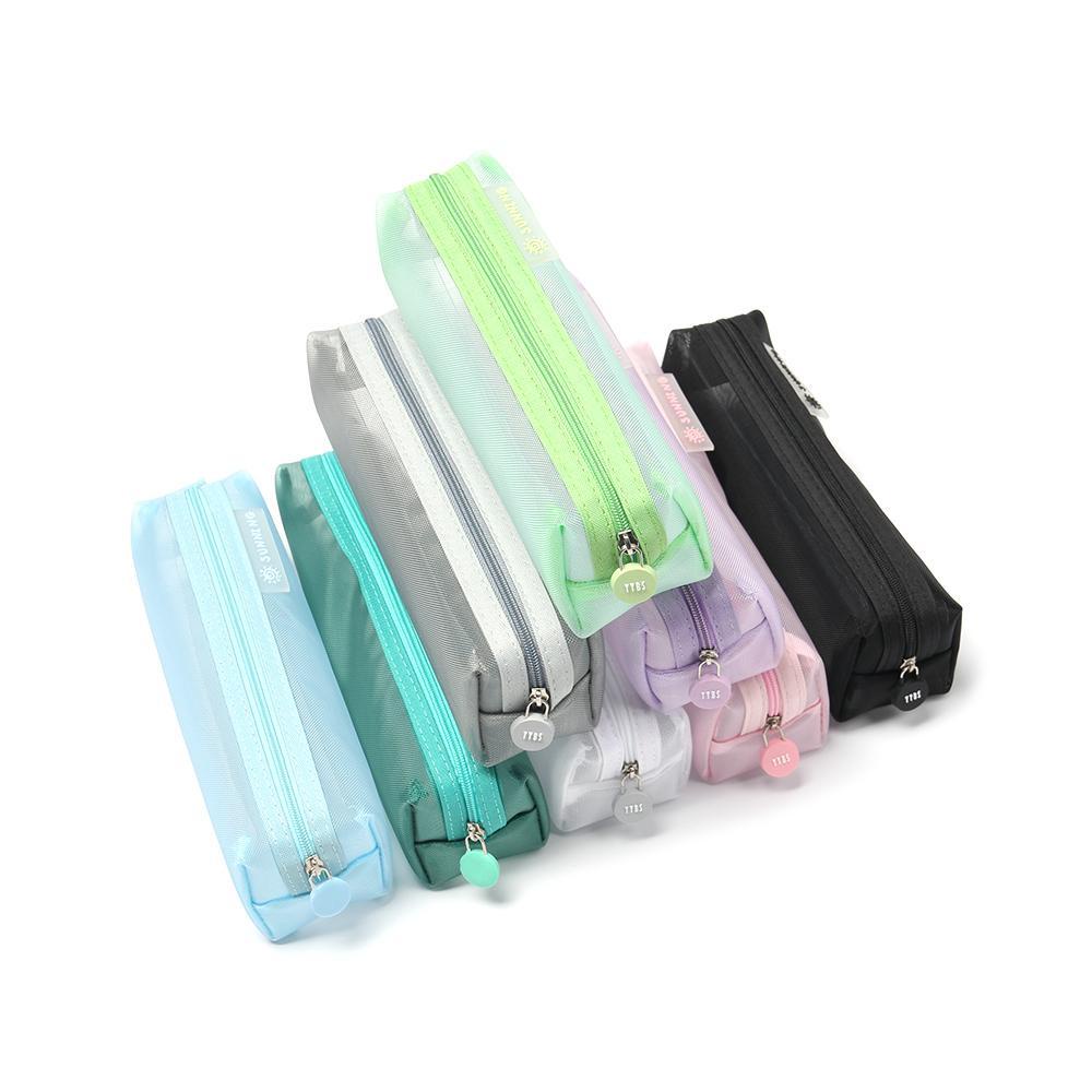 Túi Đựng Bút / Mỹ Phẩm / Tiền Xu Có Khóa Kéo Thời Trang