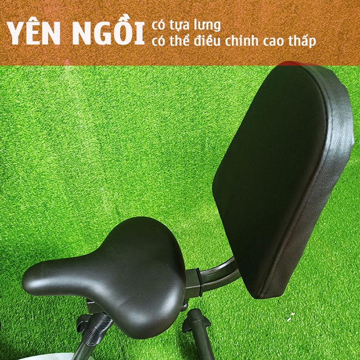 [NEW] XE ĐẠP TẬP THỂ DỤC PRO-09 ⚡ Xe đạp tập phục hồi chức năng có tựa lưng giá tốt