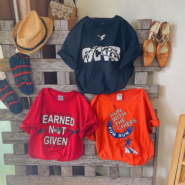 Áo Thun Nam Nữ 2Hand, Áo Phông Mỹ Nam Nữ Unisex Vải Mỹ Dày Cotton Thấm Hút Hàng Tuyển Chọn Loại 1 Mẫu 2