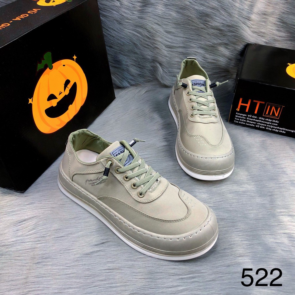 [CHO KIỂM TRA HÀNG] Giày sneaker  Đế Khâu cả trong lẫn ngoài cực bền cổ thấp Nam trẻ trung  xu hướng 2021