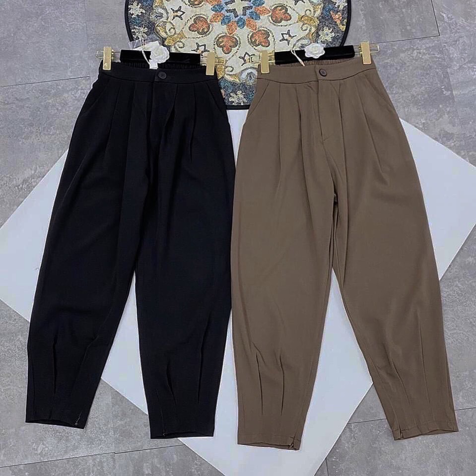 [ Mã FAMAYWA giảm 10K đơn 50K] Quần công sở, quần Tây Baggy bo gấu khéo khóa | BigBuy360 - bigbuy360.vn