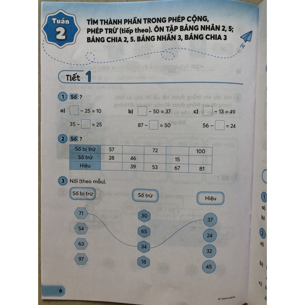 Sách - Toán 3 dành cho buổi học thứ hai - Kết nối tri thức với cuộc sống
