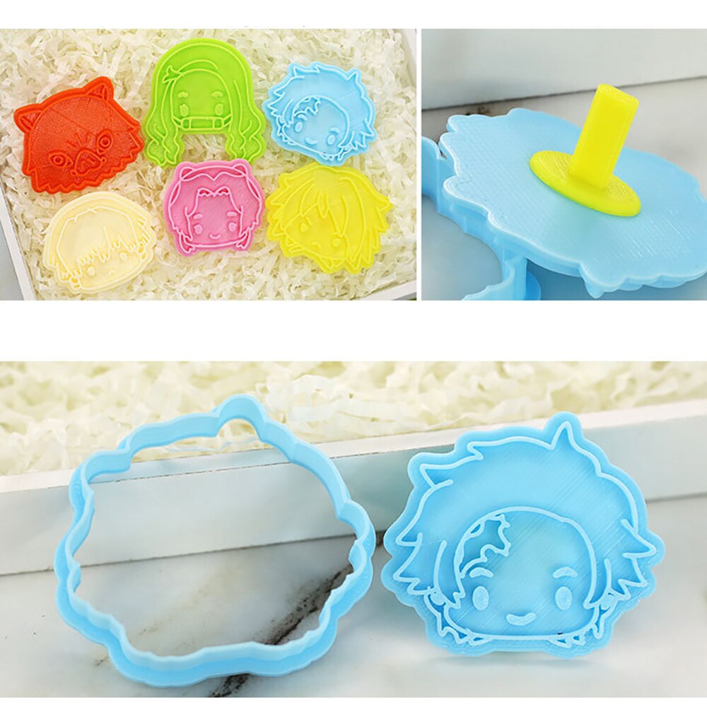 Khuôn Cắt Bánh Quy Hình Hoạt Hình 3d Tiện Dụng