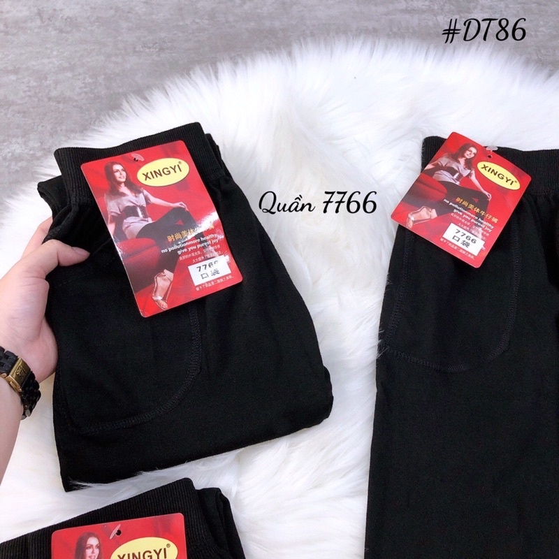 Quần 7766 dài 9 tấc legging siêu co giãn | BigBuy360 - bigbuy360.vn