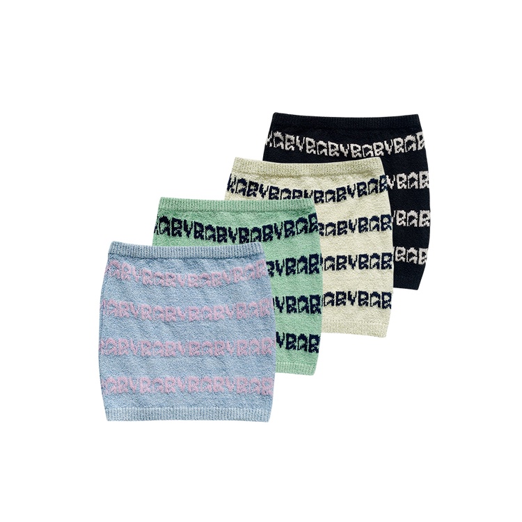 Áo ống SUXI màu sắc tương phản phong cách Hàn Quốc quyến rũ dành cho nữ