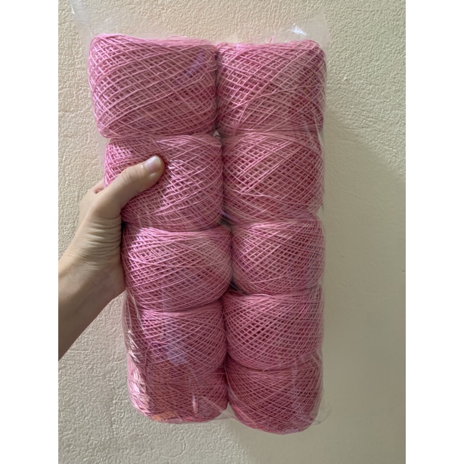 Sợi cotton Việt Nam 1mm móc váy, áo, áo dài, thú bông