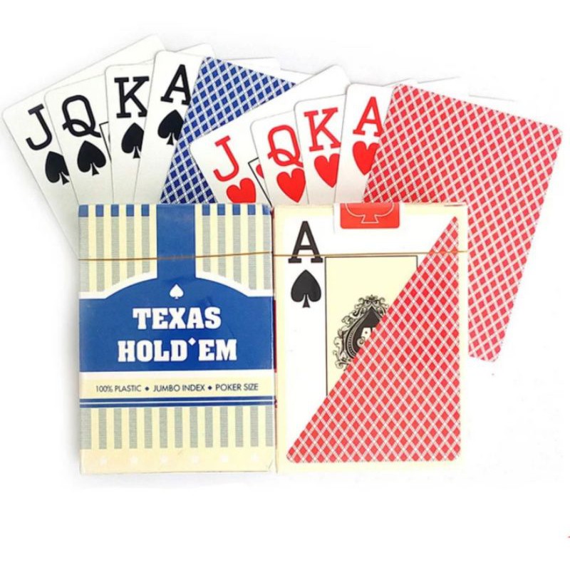 Bộ bài nhựa Poker PVC Texas Holdem cao cấp