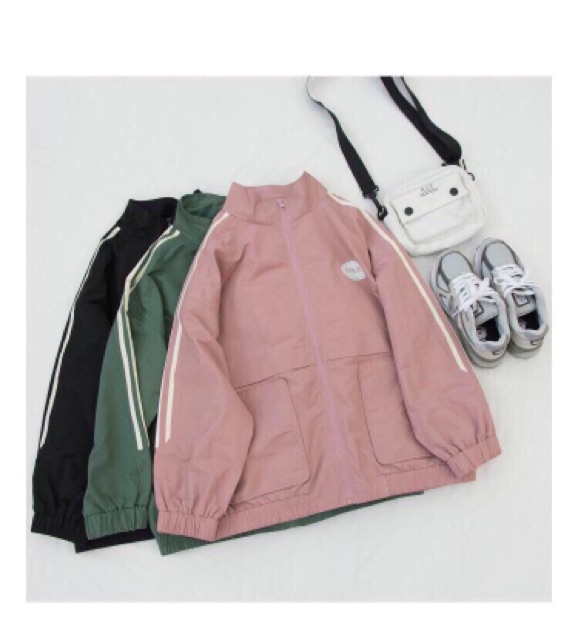 Áo khoác dù ATH tay 3 sọc | BigBuy360 - bigbuy360.vn