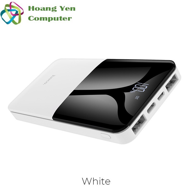 Sạc Dự Phòng Hoco J42 10000mAh Lõi Polymer 2 Cổng Sạc Vào, 2 Cổng Sạc Ra - BH 1 Năm - Hoàng Yến Computer