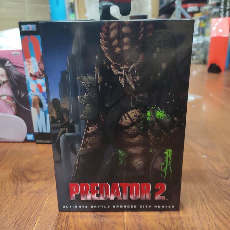 MÔ HÌNH QUÁI VẬT THỢ SĂN THÀNH PHỐ NECA PREDATOR 2 ULTIMATE BATTLE DAMAGES CITY HUNTER