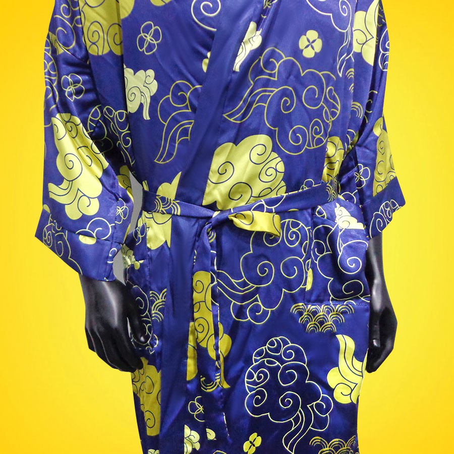 Áo Yukata Nhật Bản họa tiết rồng đỏ, nam, form dài, shop REAFIVE