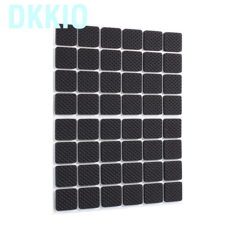 Set 48 miếng cao su đen giữ chân bàn ghế chống trượt tiện dụng | BigBuy360 - bigbuy360.vn
