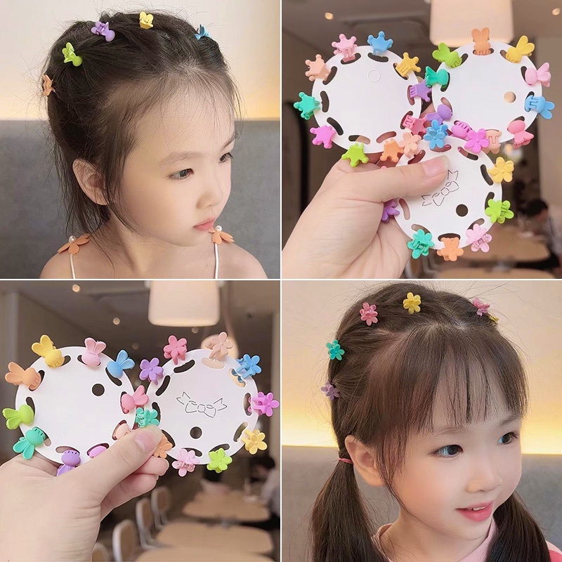 Set 36 Kẹp Tóc Nhỏ Nhắn Dễ Thương Cho Bé Gái
