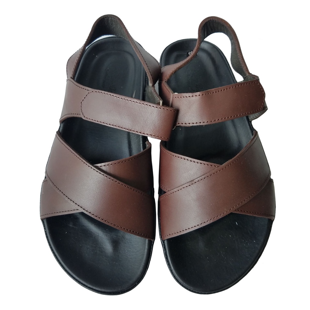 Giày Sandal Nam Da Bò Thật BIGBEN Cao Cấp SD119