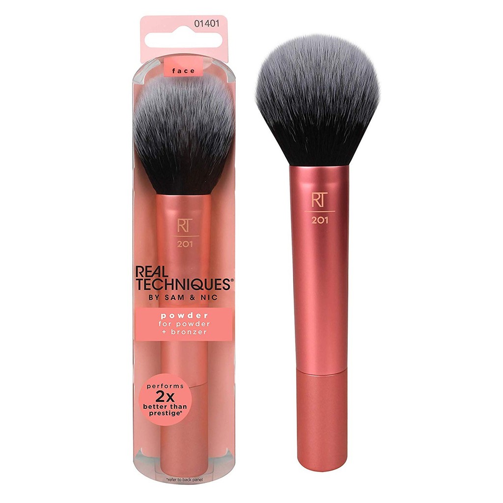 Cọ đánh phấn nền và đánh khối Real Techniques Powder Brush hàng xách tay Mỹ