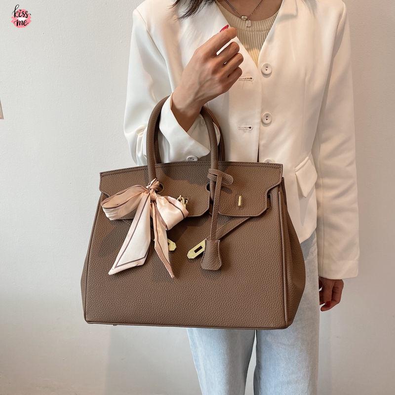 Chất Lượng Cao Của Tôi3! H Túi Xách Đeo Vai birkin Đính Nơ Lụa Sang Trọng Thời Trang Dự Tiệc Cho Nữ