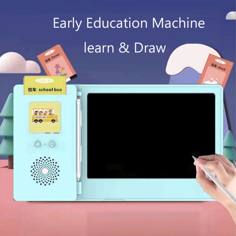 Máy Tính Bảng Đồ Họa Màn Hình LCD 8.5 Inch Cho Bé Học Tiếng Anh