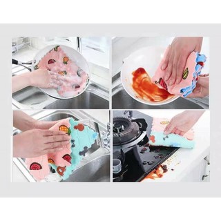 KHĂN LAU ĐA NĂNG 2 MẶT MẪU MỚI