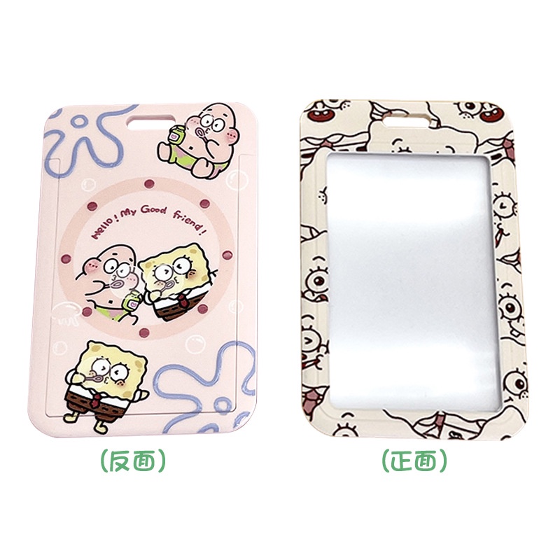 Ốp Điện Thoại / Thẻ / Thẻ ID / Thẻ Ngân Hàng Hình SpongeBob Dễ Thương Có Dây Đeo