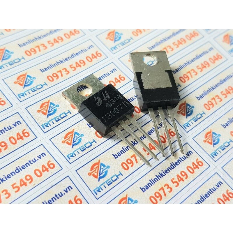 [Combo 5 chiếc] 13007D 13007 Transistor NPN 700V 8A TO-220-3L (Lưng Đồng)