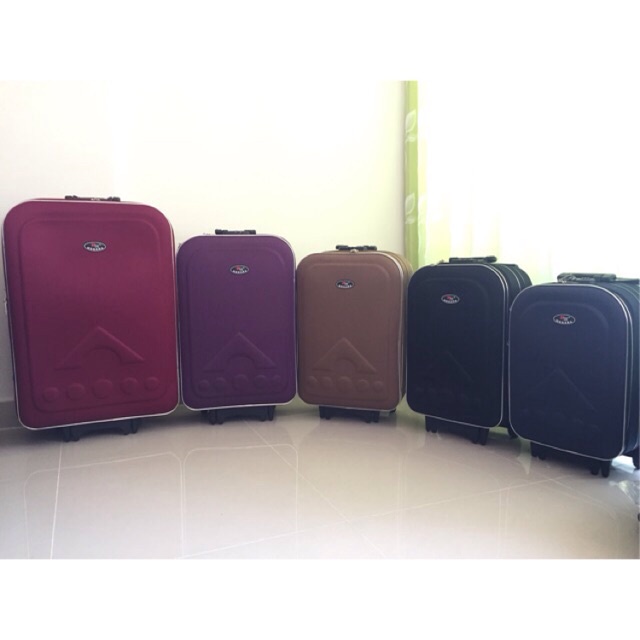 Khen ngợi và giảm giá nóng Vali vải bố 3 bánh lớn size 20 giá 275k!